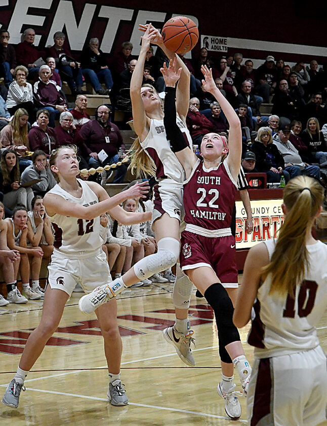 No. 9 Spartans survive South Hamilton scare News, Sports, Jobs